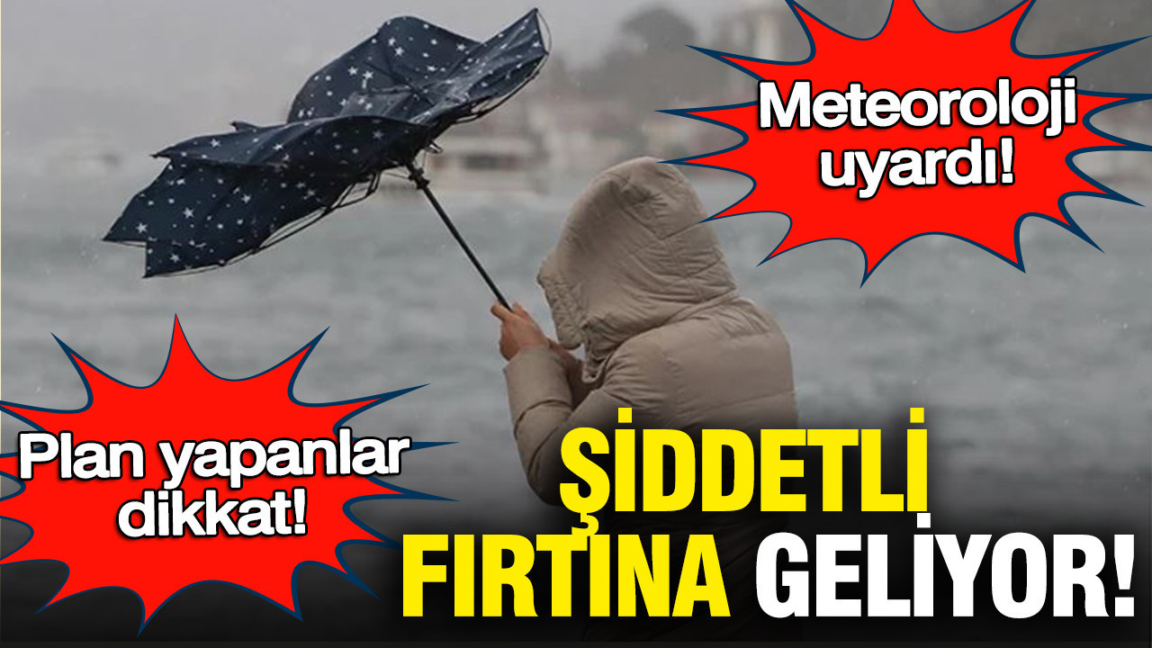 Meteoroloji’den Uyarı: Marmara ve Batı Karadeniz’de Fırtına ve Kuvvetli Yağış Bekleniyor